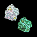 Custom Cut Acrylic Glitter Keychains ✨