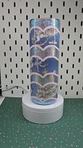🎄 Blue Nutcracker Holiday Glitter Tumbler | Christmas Nutcracker Cup | Handmade Epoxy Tumbler | Winter Wonderland Drinkware
