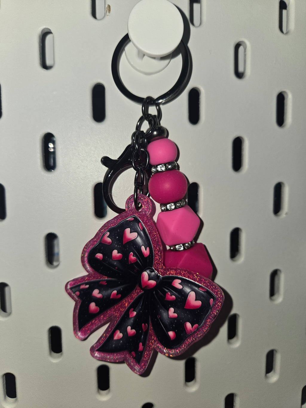 Custom Cut Acrylic Glitter Keychains ✨