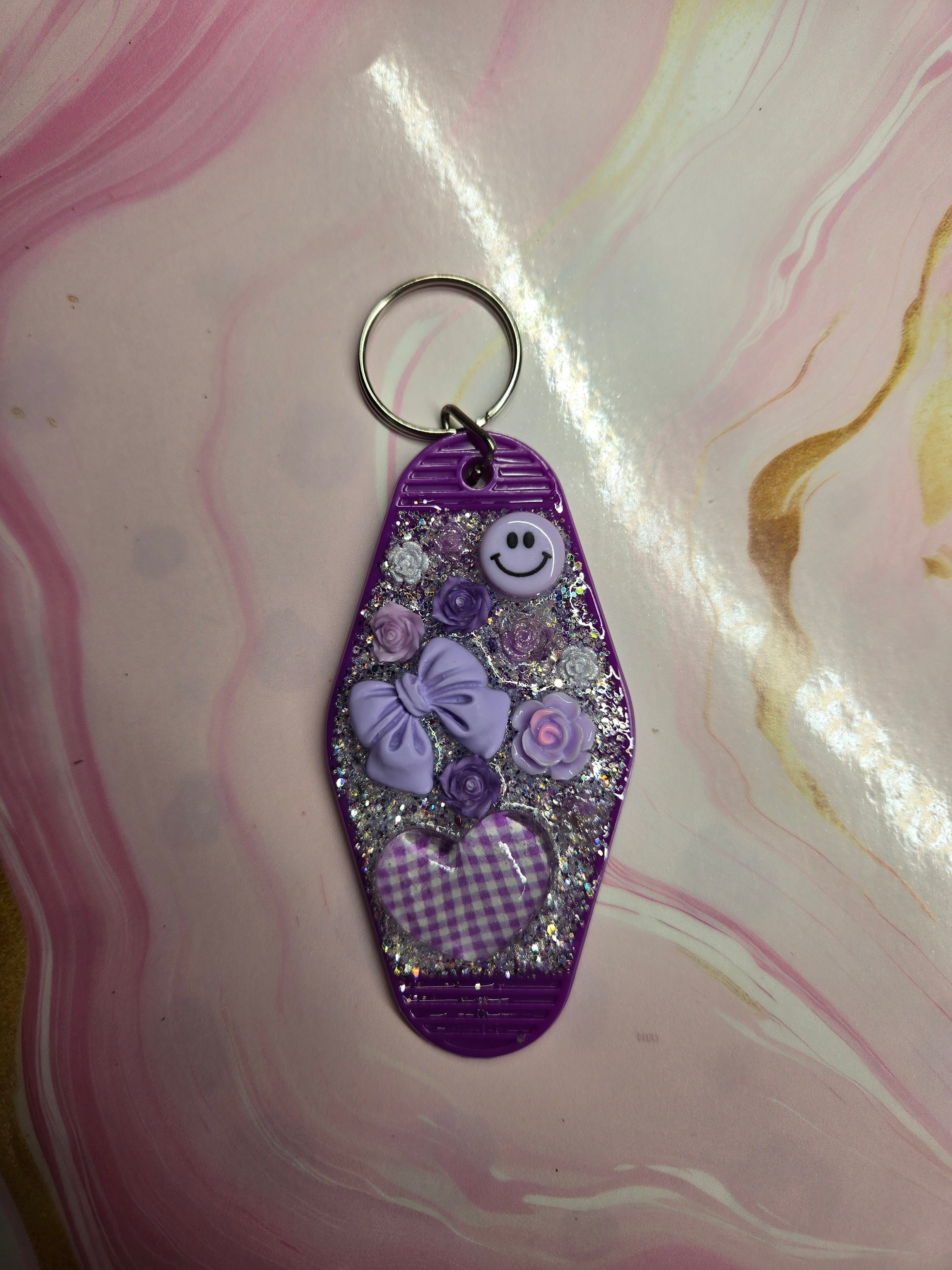 Custom Junk Charm Motel Keychain ✨