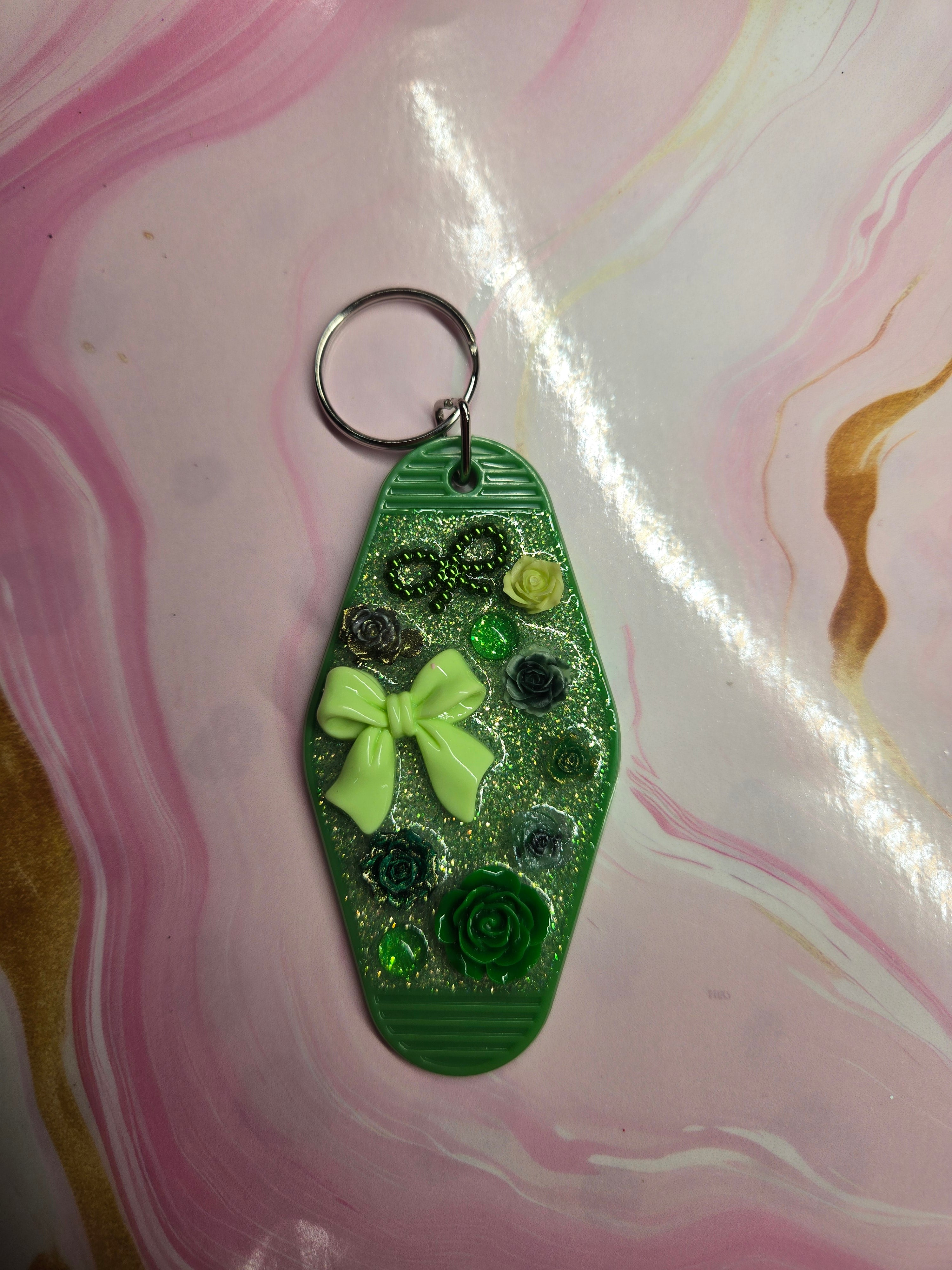 Custom Junk Charm Motel Keychain ✨