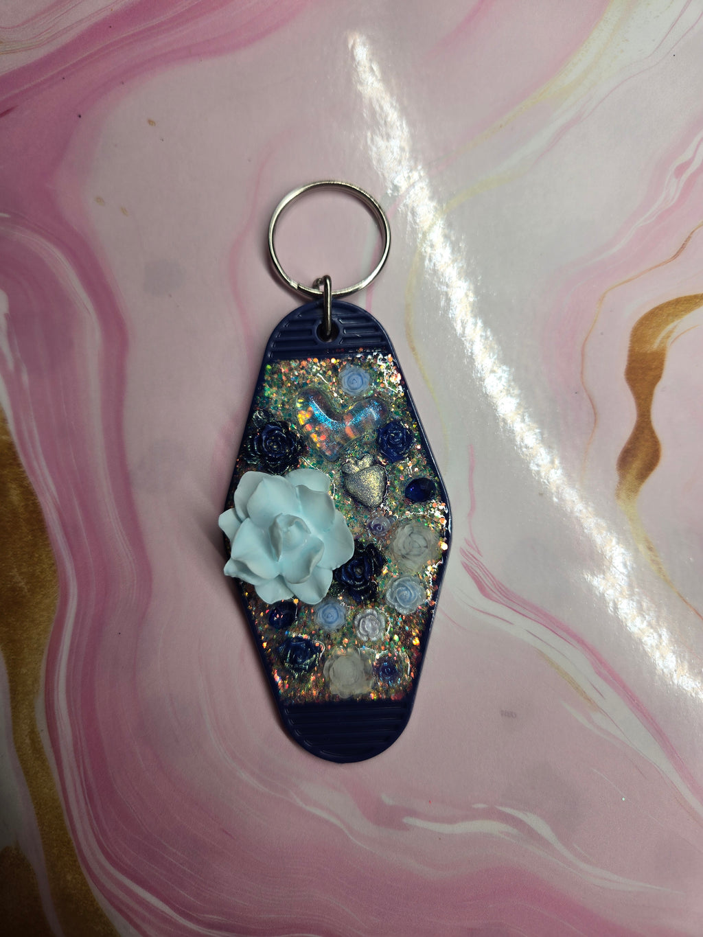 Custom Junk Charm Motel Keychain ✨