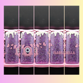 Love Monster Tumbler – Coordinating Glitter Character Cup 💙💜👁️✨