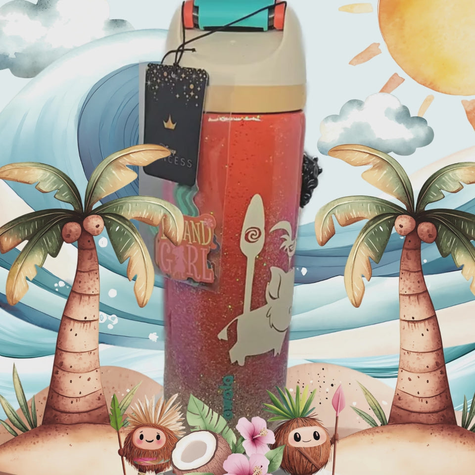 🌊 Moana 24 oz Owala Disney Princess FreeSip Tumbler